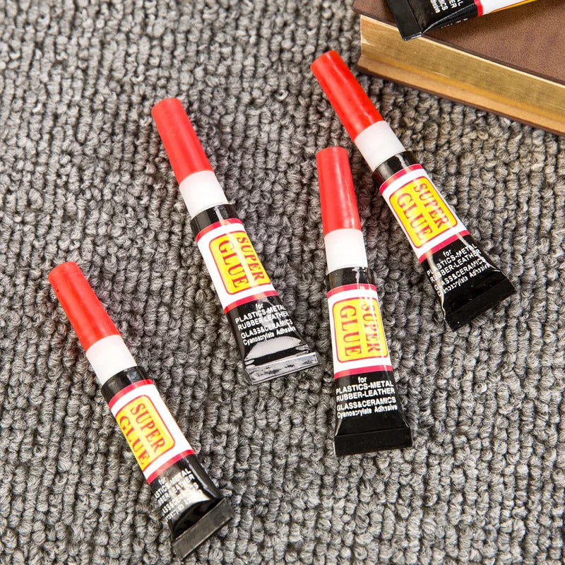 20pcs Liquid Super Glue Wood Rubber Metal Glass Cyanoacrylate Adhesive Stationery Store Nail Gel 502  Super Glue