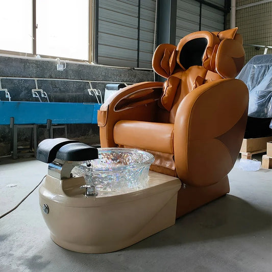 Foshan Factory New Arrival Luxury Nail Salon Foot Spa Pedicure Chair For Sale