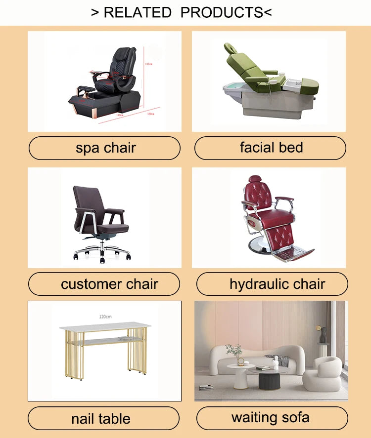 Direct Manufacturer High Quality Commercial Salon Massage Manicure Smart Spa home Pedicure Chair