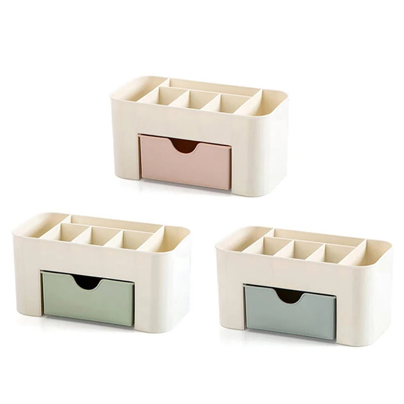 Nail Storage Box Container Cotton Swab Storage Box Accessories Cleaning Desktop Tools Multifunctional Jewelry Box Cosmetic store