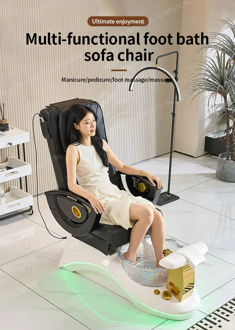 Salon Furniture Health Nail Foot spa table Luxury Modern Massage Pedicure Chair