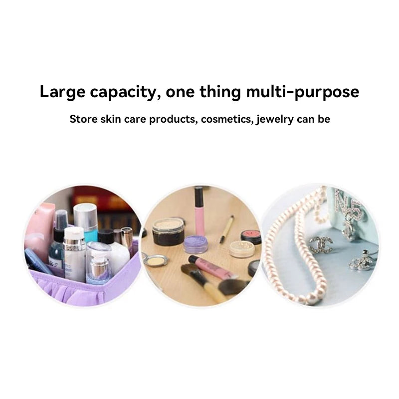 Nail Storage Box Container Cotton Swab Storage Box Accessories Cleaning Desktop Tools Multifunctional Jewelry Box Cosmetic store