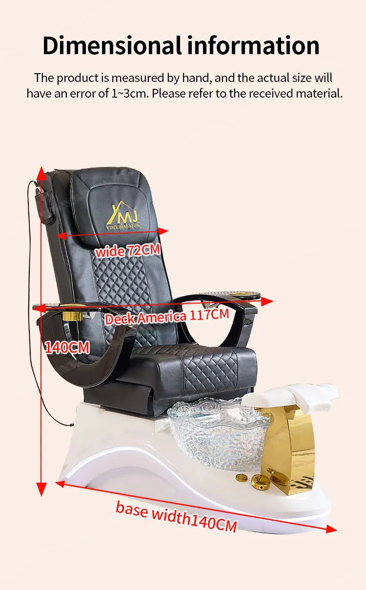 Salon Furniture Health Nail Foot spa table Luxury Modern Massage Pedicure Chair