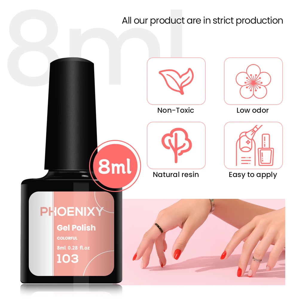 Full Maicure Set 20 Colors Gel Nail Polish with 36W Nail Lamp Quick Extension Gel Set Poly Nail Gel Complete Nail Art Tools Set