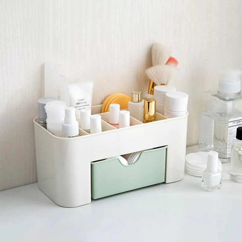 Nail Storage Box Container Cotton Swab Storage Box Accessories Cleaning Desktop Tools Multifunctional Jewelry Box Cosmetic store