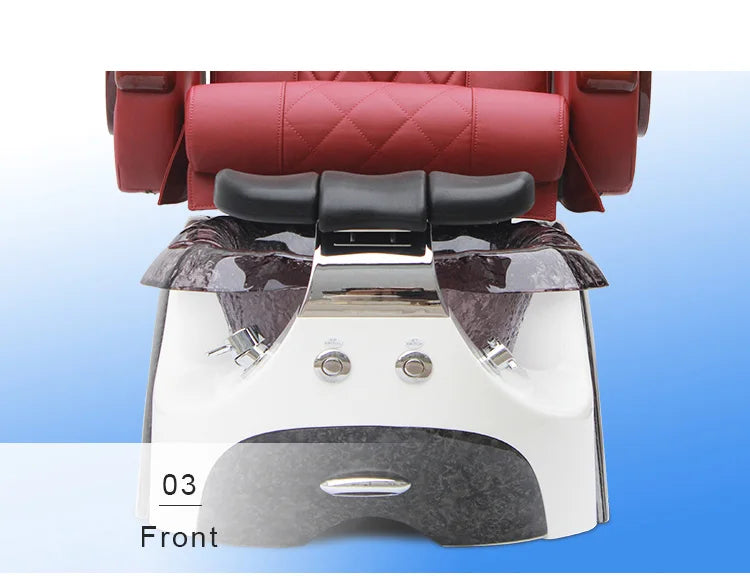 Beauty Nail Salon Furniture Set Pipeless Whirlpool Foot Spa Massage Pedicure Chair