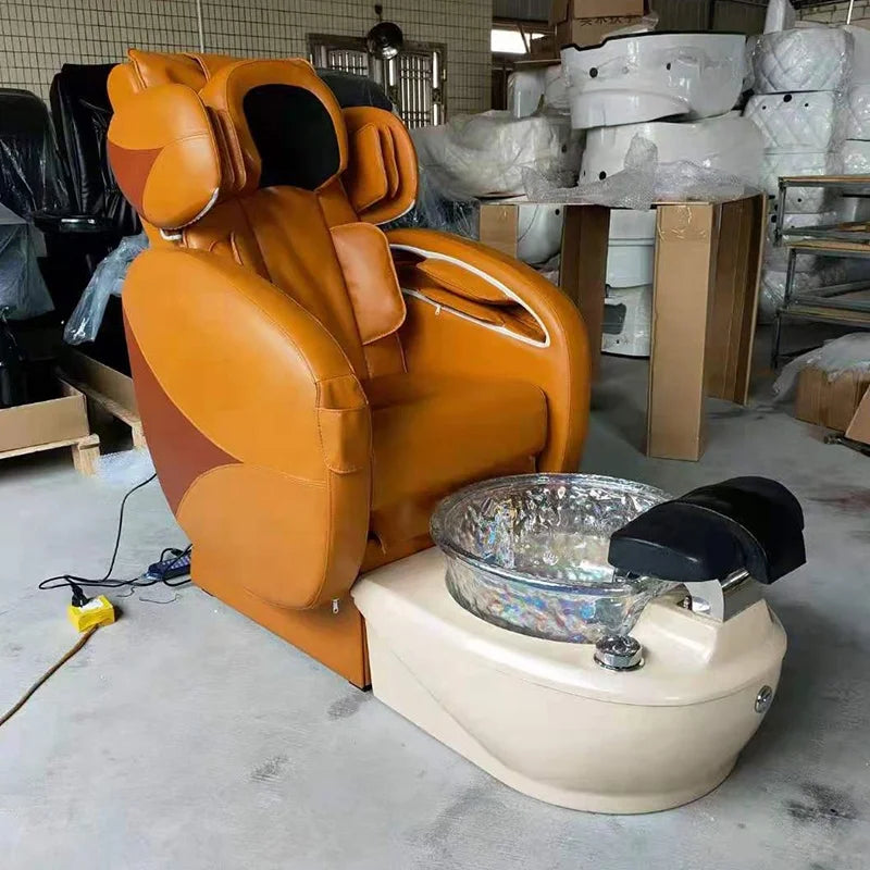 Foshan Factory New Arrival Luxury Nail Salon Foot Spa Pedicure Chair For Sale